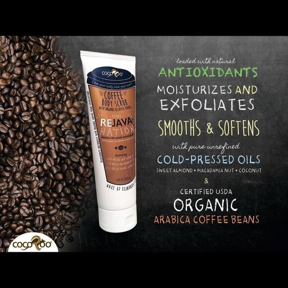 NWT COCO ROO Total Rejavanation Coffee Body Scrub (Face&Body) - Picture 3 of 8